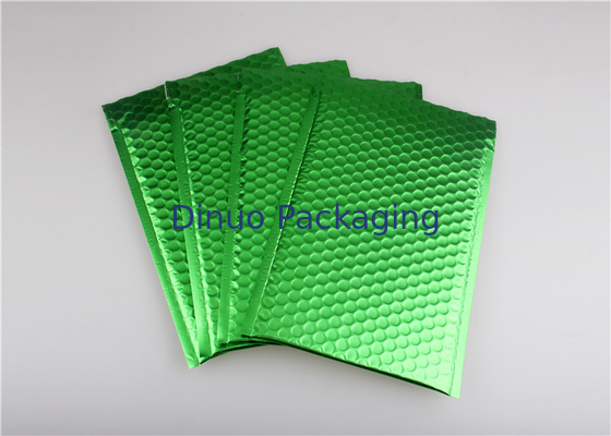 Quad la resistenza di scossa di plastica della bolla della guarnizione del #I metallico verde chiaro dei bollettini 265x360mm per la promozione