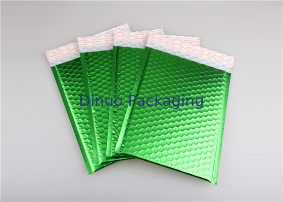 Quad la resistenza di scossa di plastica della bolla della guarnizione del #I metallico verde chiaro dei bollettini 265x360mm per la promozione