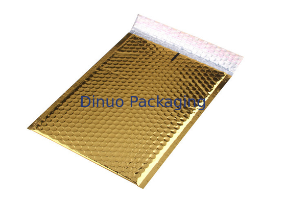 Bollettini metallici della bolla dell'oro/buste riempite decorative su misura stampate