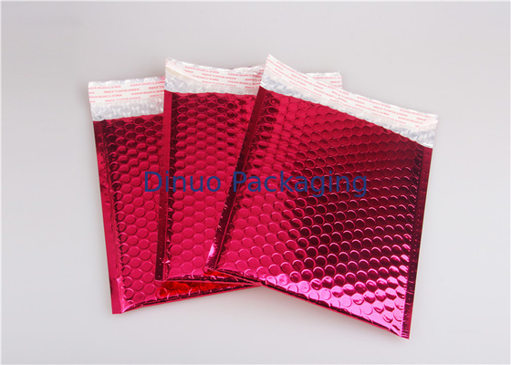 Buste di spedizione metalliche di rosa di Rosa, bollettini colorati della bolla per trasporto