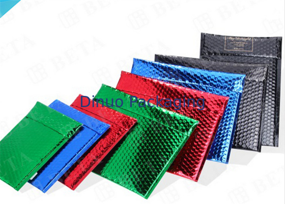Bollettini metallici della bolla di trasporto leggero, buste colorate dell'involucro di bolla