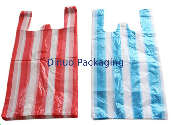 Sacchetti della spesa di plastica su ordinazione, sacchetti di plastica variopinti del polipropilene per vita quotidiana