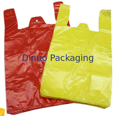 Sacchetti della spesa di plastica su ordinazione, sacchetti di plastica variopinti del polipropilene per vita quotidiana