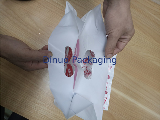 Sacchetti della spesa di indumento d'imballaggio stampati abitudine biodegradabile delle borse 265x360mm