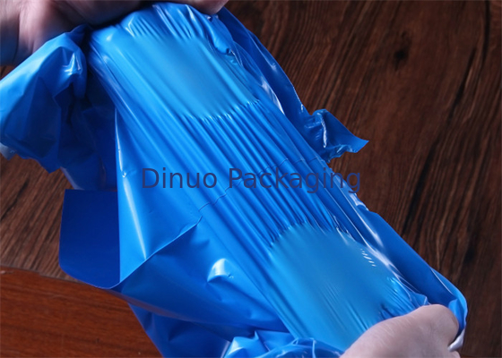 Il bollettino Co-espulso blu del film insacca le buste di plastica per l'invio a prova d'umidità