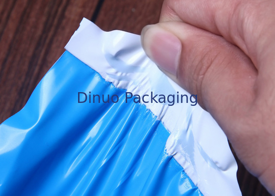 Il bollettino Co-espulso blu del film insacca le buste di plastica per l'invio a prova d'umidità