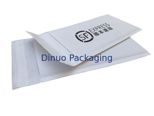 Buste ondulate su misura di Kraft di logo 150*220mm per i regali