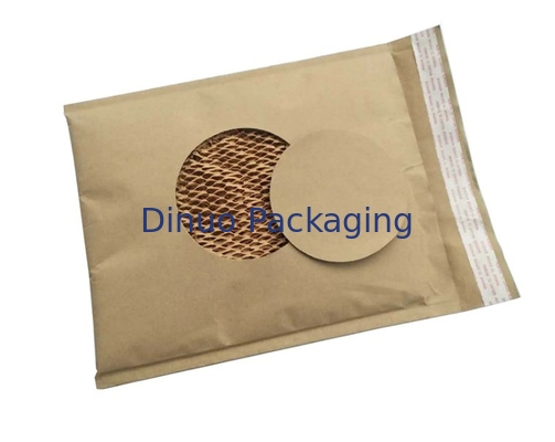 Kraft completamente biodegradabile e concimabile ha ondulato le buste che allineano la carta riempita del favo