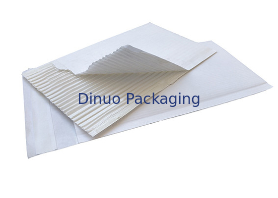 Nessuna carta kraft Ondulata bianca di plastica riempita avvolge Eco amichevole