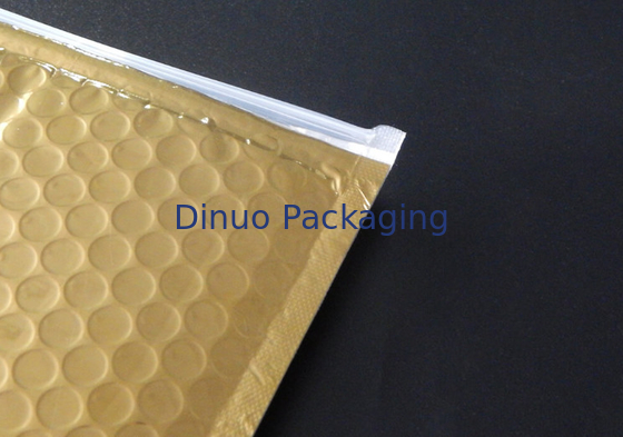 Sacchetto di plastica opaco d'imballaggio della chiusura lampo della borsa di bolla dell'oro dello scorrevole della chiusura lampo della stella per i regali