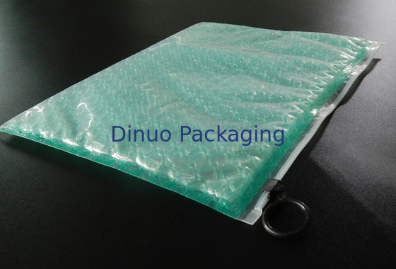 Forti chiare borse di bolla di plastica adesive della chiusura lampo con stampa dell'incisione su rame