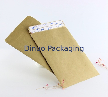 CMYK che stampa il corriere Packing Bags di Kraft 9.5x14.5cm