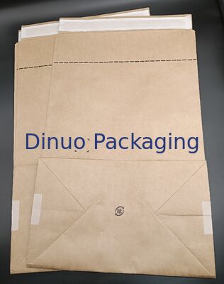 Sacchetti quadrati autoadesivi in carta kraft marrone a fondo quadro di dimensioni personalizzate, imballaggio ecologico e riciclabile per regali, documenti e artigianato