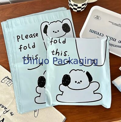 Cute cucciolo Stampa Poly mailer sacchetti auto sigillamento impermeabile per boutique piccole imprese